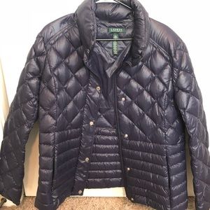 Down feather jacket